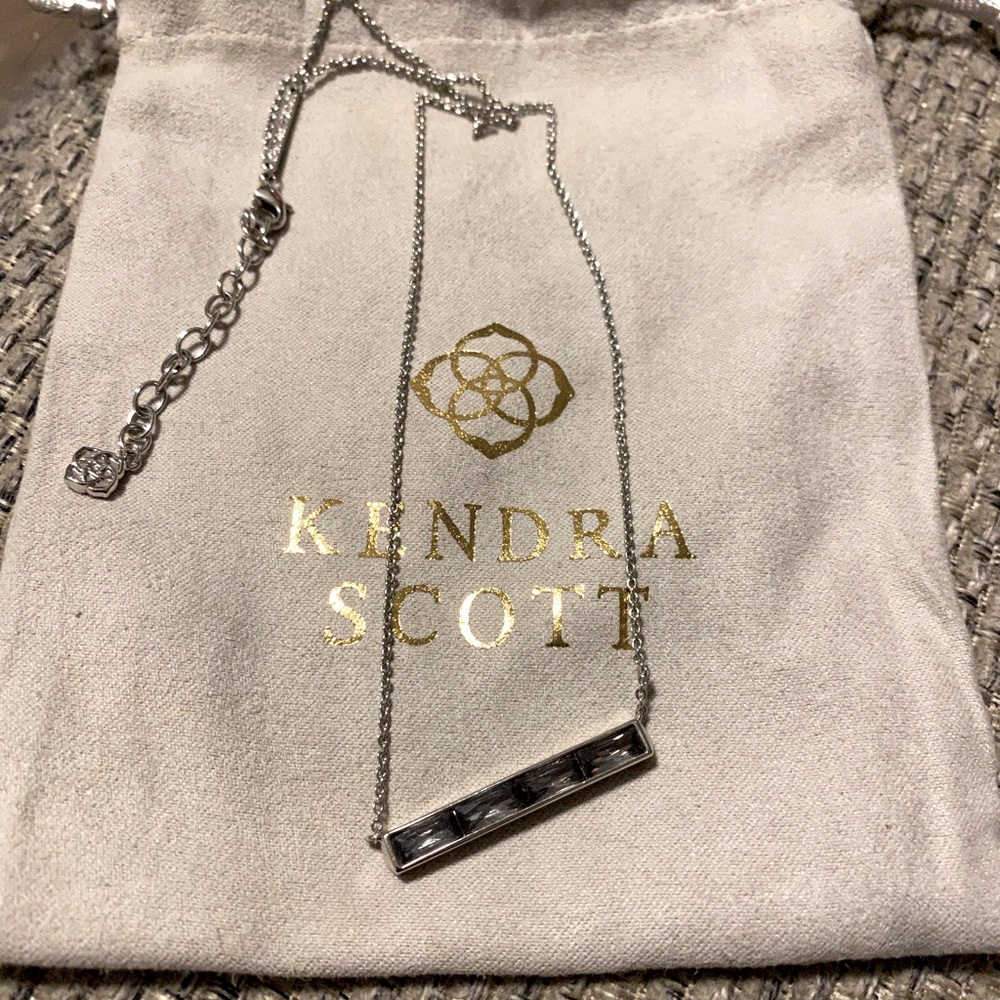 Sterling Silver bar necklace